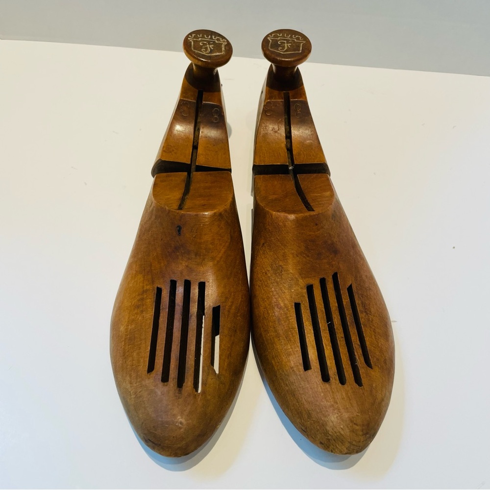 Vintage Florshein Wooden Shoe Trees